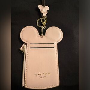 Mickey Mouse Zipper Lanyard - New w/o tags